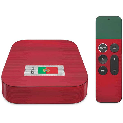 Portugal Soccer Flag Apple TV Skin